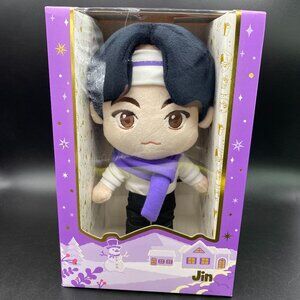 BTS Jin Plush Doll Tiny Tan Kpop Fortune Box Purple Holiday 2020 Ver. New